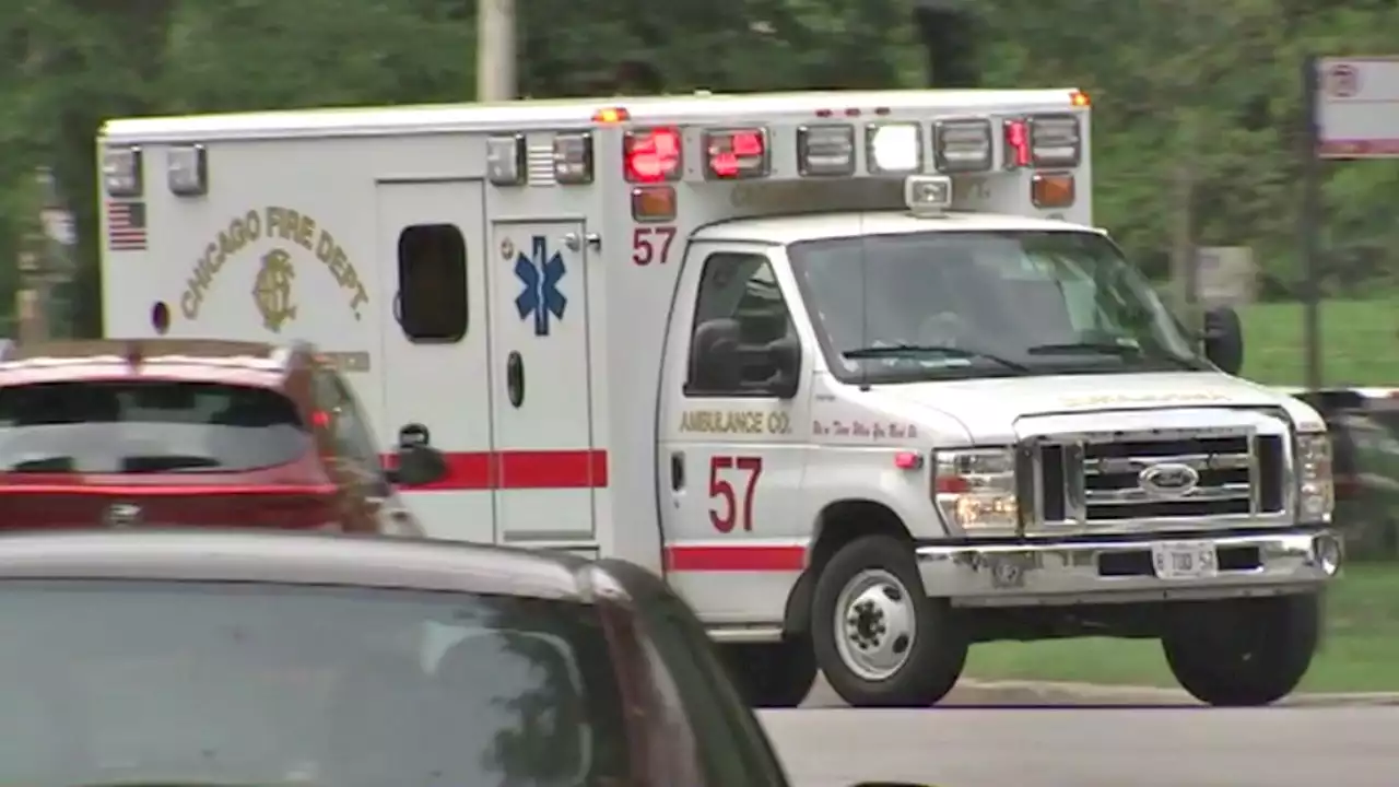 Man killed after being shot multiple times while driving, crashing into median on Chicago's West Side