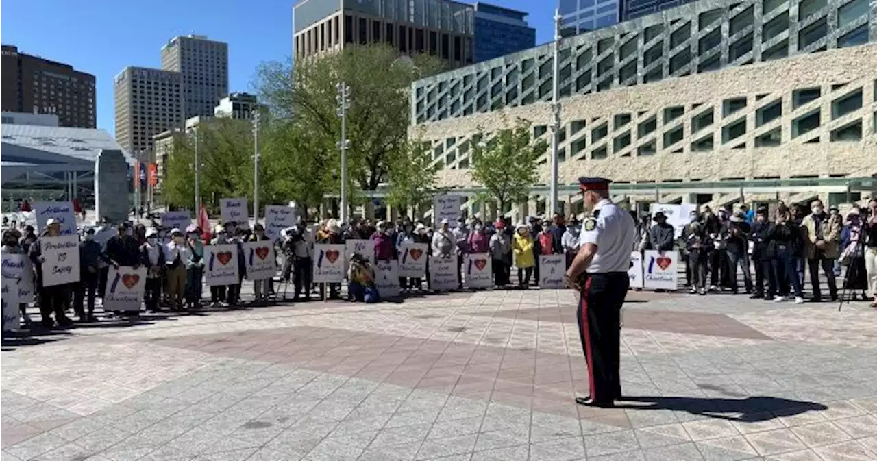 Edmonton’s Chinatown community rallies for safety - Edmonton | Globalnews.ca