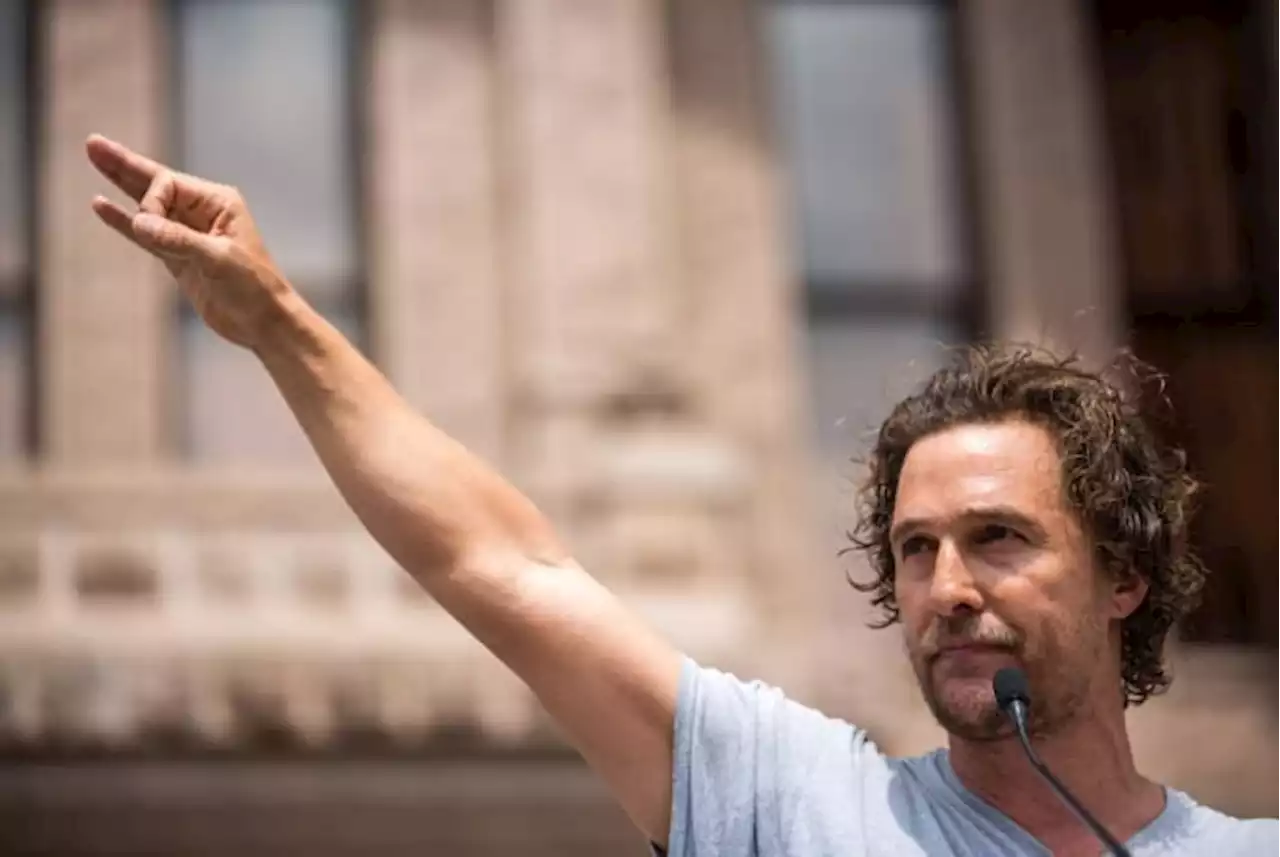 Matthew McConaughey visits hometown of Uvalde after shooting to meet with families