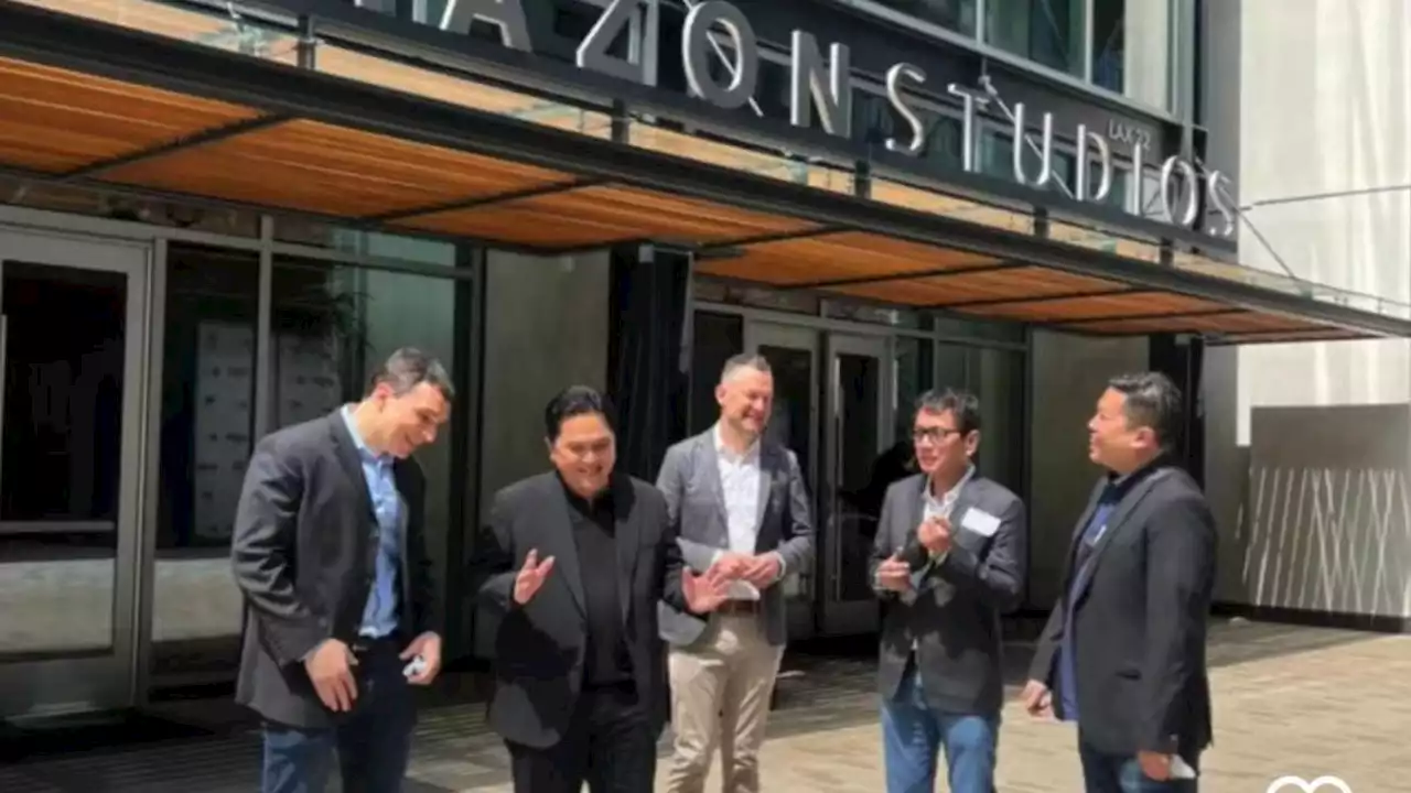 Erick Thohir Mampir ke Amazon Studios di AS, Ngapain?