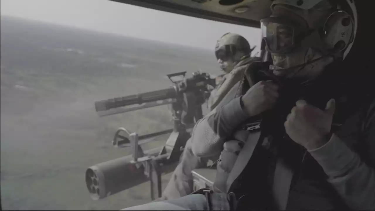 Marines live-fire helicopter drill shows New Jersey's real-life 'Top Gun'