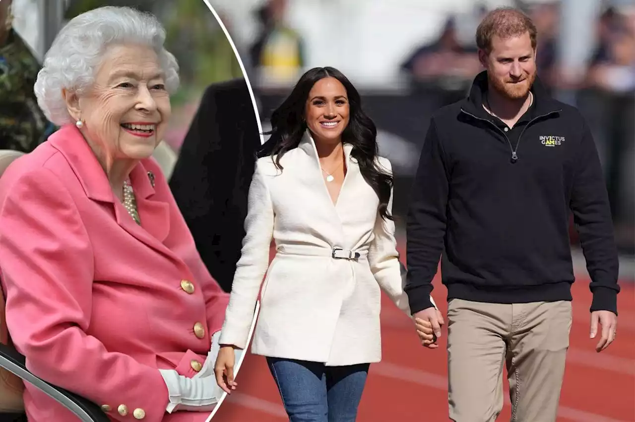 Why you won’t see much of Harry & Meghan at Queen Elizabeth’s Jubilee