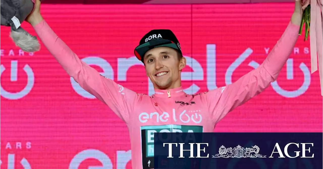 Australian Jai Hindley on brink of first Giro title after stealing pink jersey from Richard Carapaz