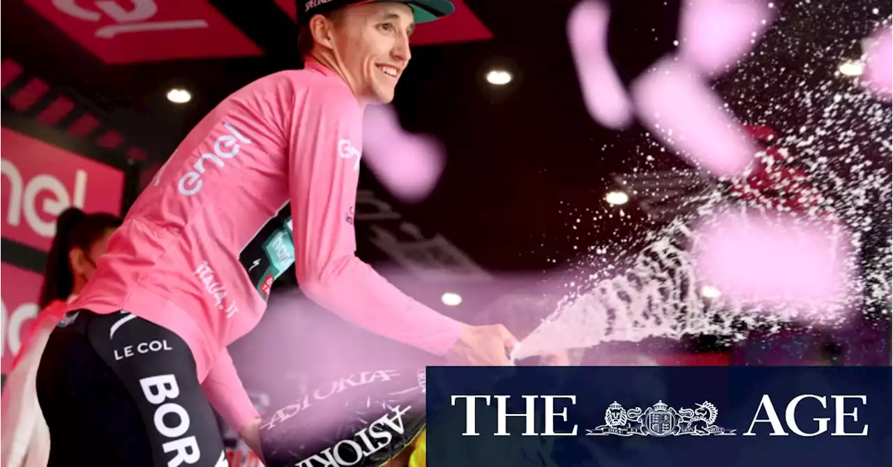 Hindley becomes the first Australian to win the Giro d’Italia