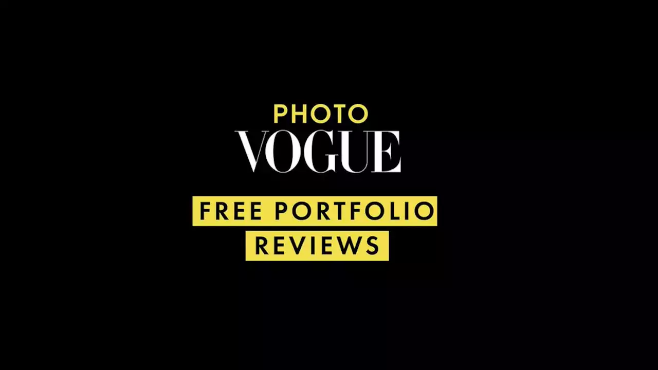 Free digital portfolio reviews • PhotoVogue Festival 2022