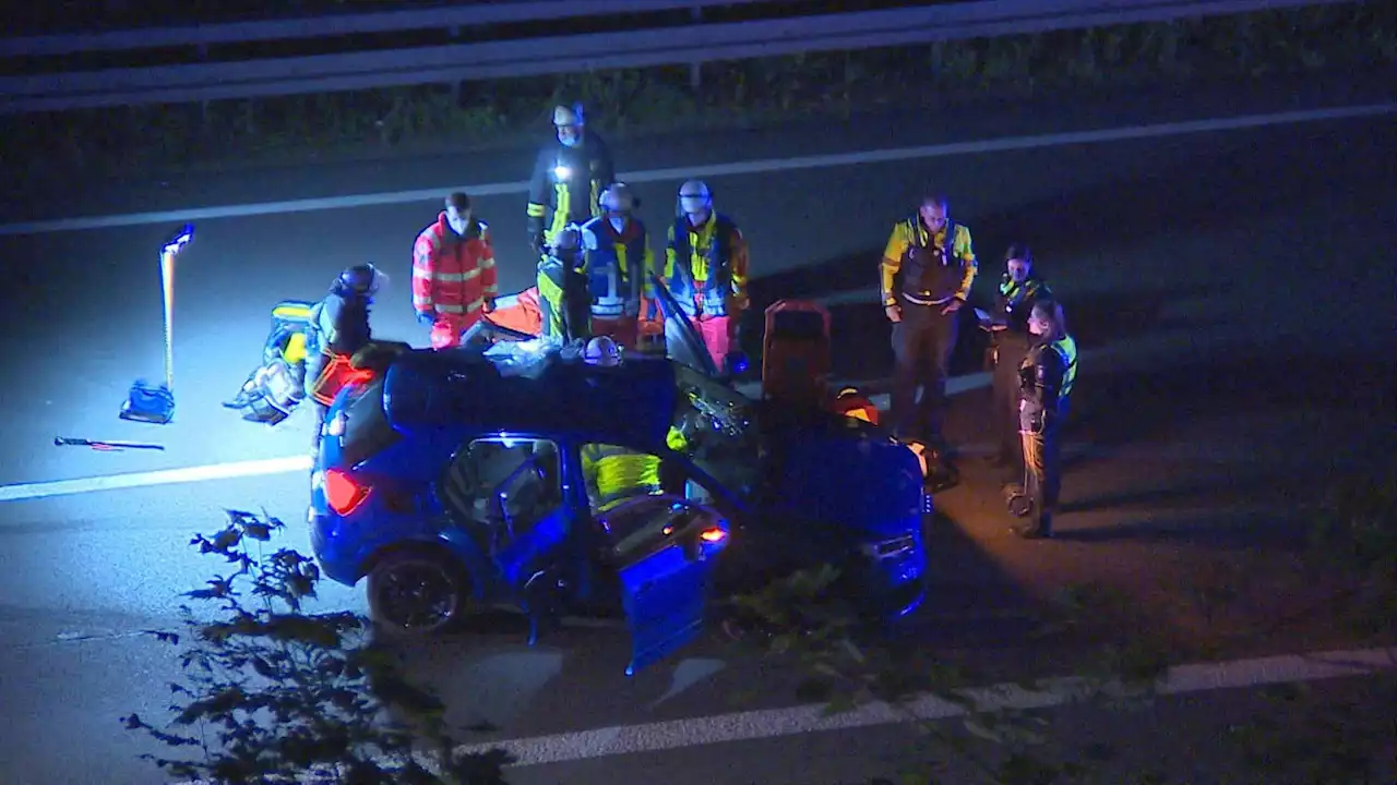 Sperrung nach Unfall auf der A45: Fahrer drehten im Stau um