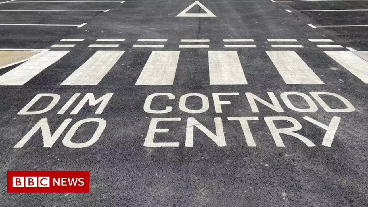 Llandudno Welsh road sign translation error branded an insult