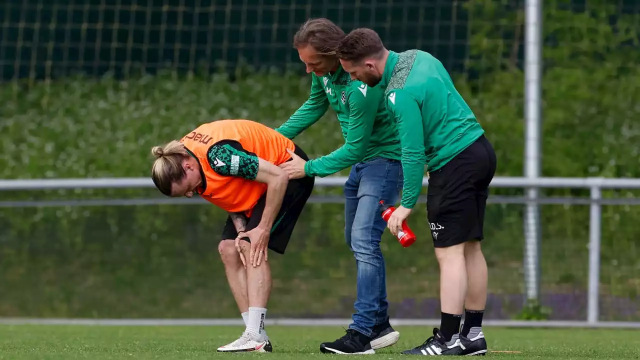 Hannover 96: Knie-Alarm! Niklas Hult bricht Training ab