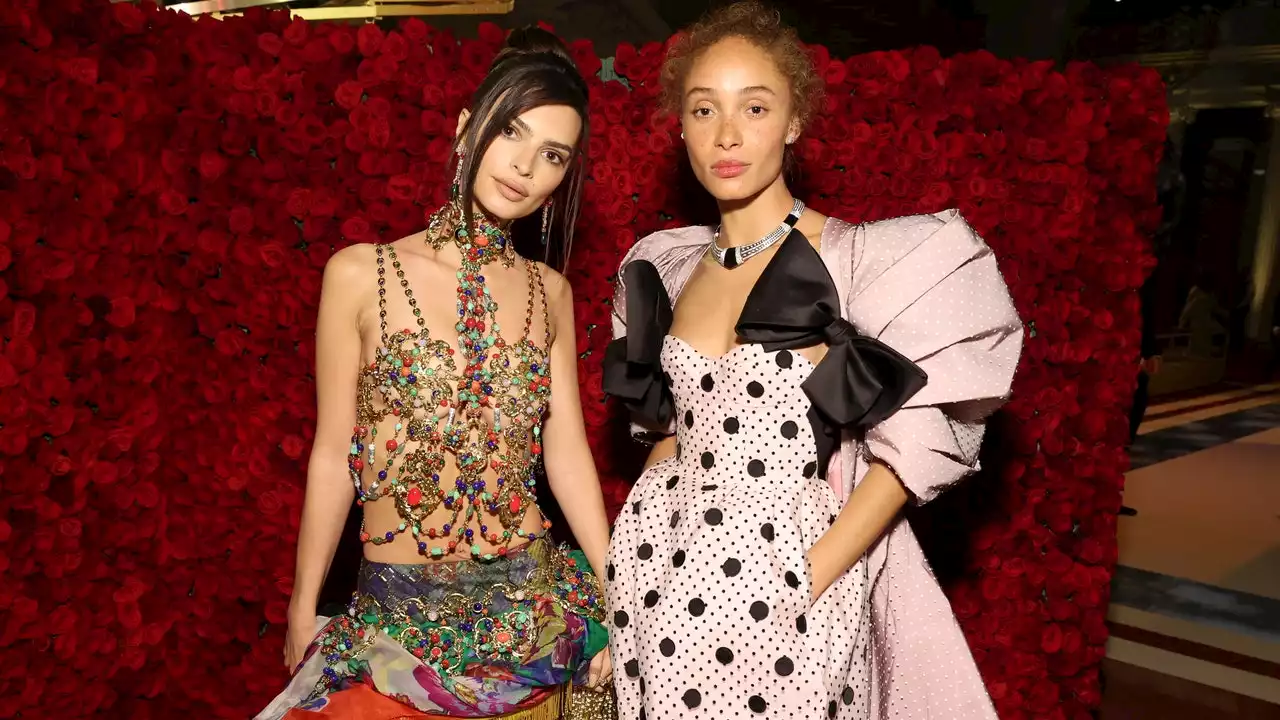 Babe Paley Meets Bethann Hardison In Adwoa Aboah’s ’80s Met Gala Look