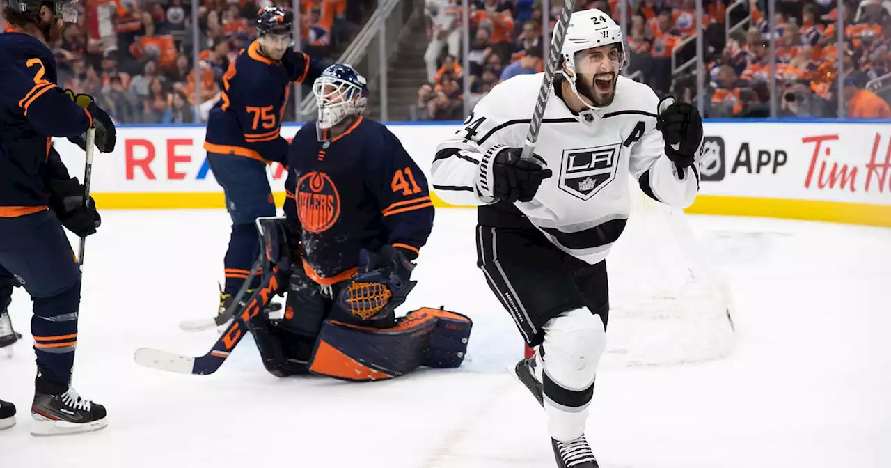 Danault scores late, Kings beat Oilers 5-4 in series opener