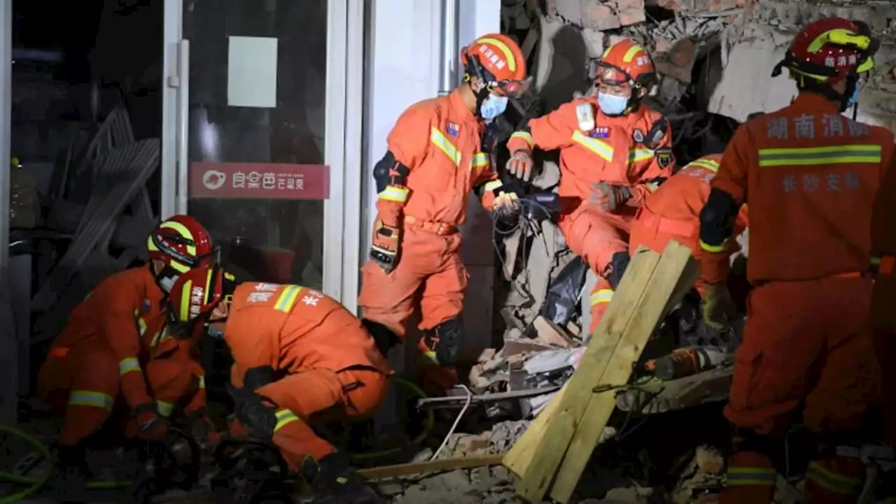 Ninth survivor rescued from collapsed China building