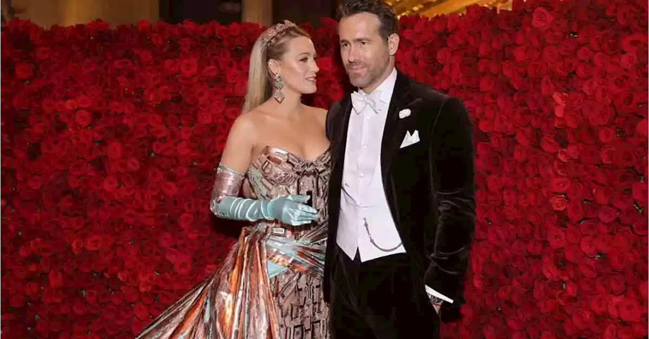 Blake Lively Stuns at the Met Gala While Husband Ryan Reynolds Beams With Pride