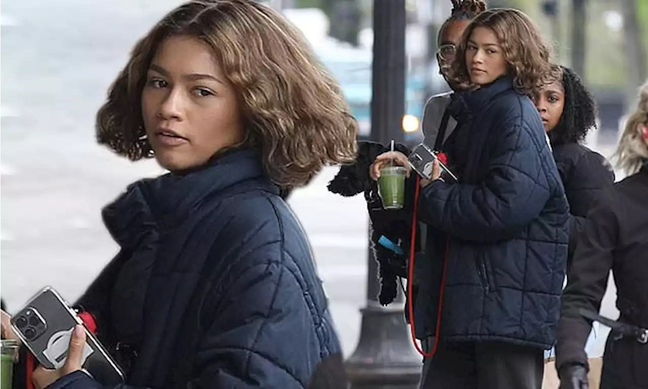 Zendaya debuts new blunt bob after skipping the 2022 Met Gala