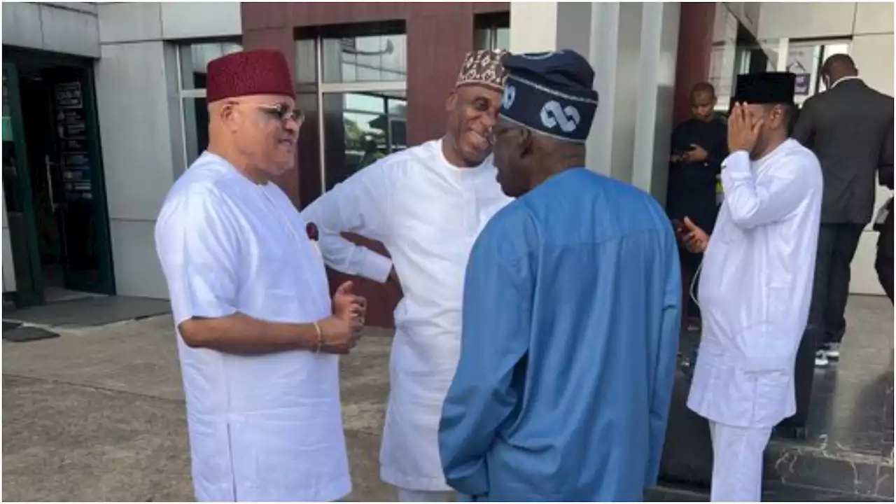 2023 Presidency: Tinubu, Amaechi meet in Lagos [PHOTO]