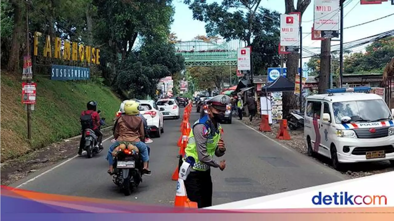 Lembang Diserbu Wisatawan, Polisi Terapkan 13 Kali One Way