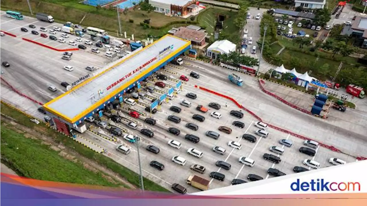 Jumlah Mobil Wira-wiri di Tol Trans Jawa hingga Lebaran Naik 94%