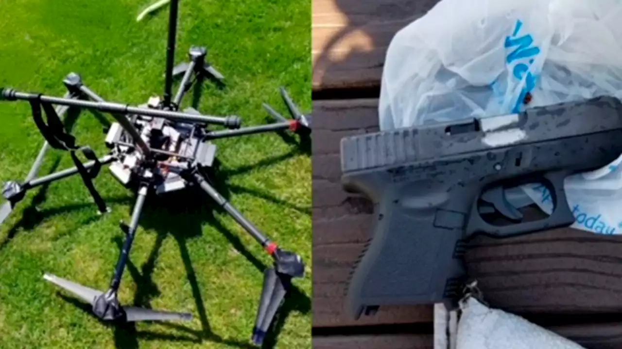 Drone carrying guns from U.S. crashes into tree in Canada