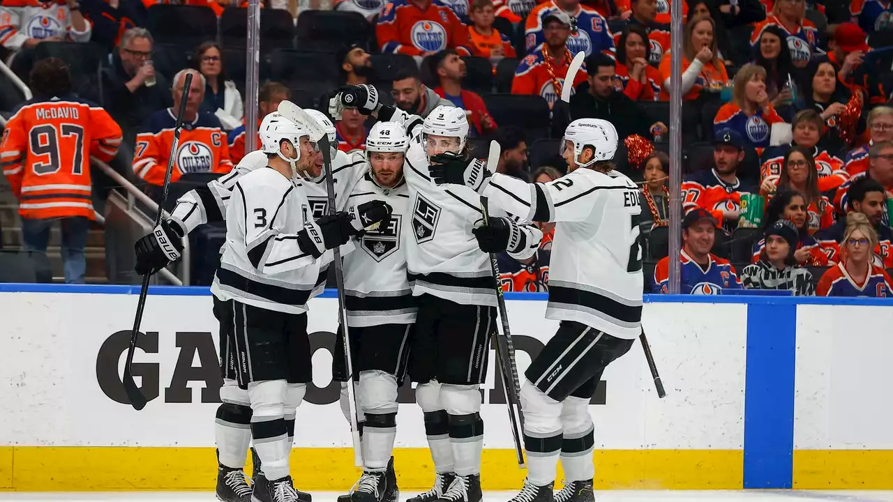 LA Kings take series opener at Edmonton in Stanley Cup playoffs Round 1