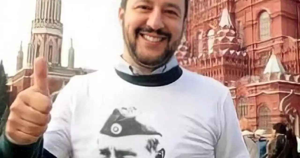 Matteo Salvini parla per Vladimir Putin