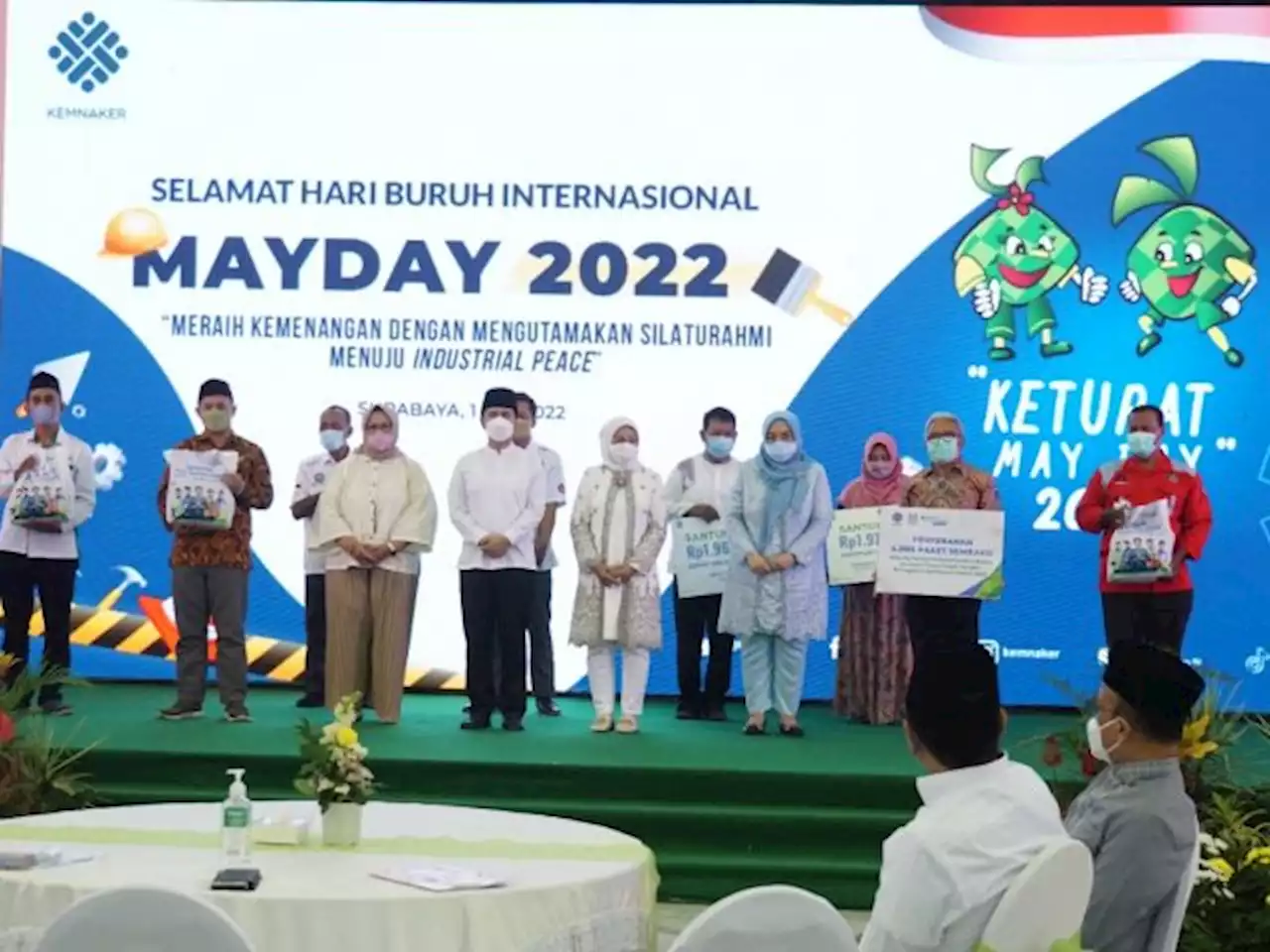 Peringati May Day 2022, BPJS Ketenagakerjaan Bagikan 15.000 Sembako