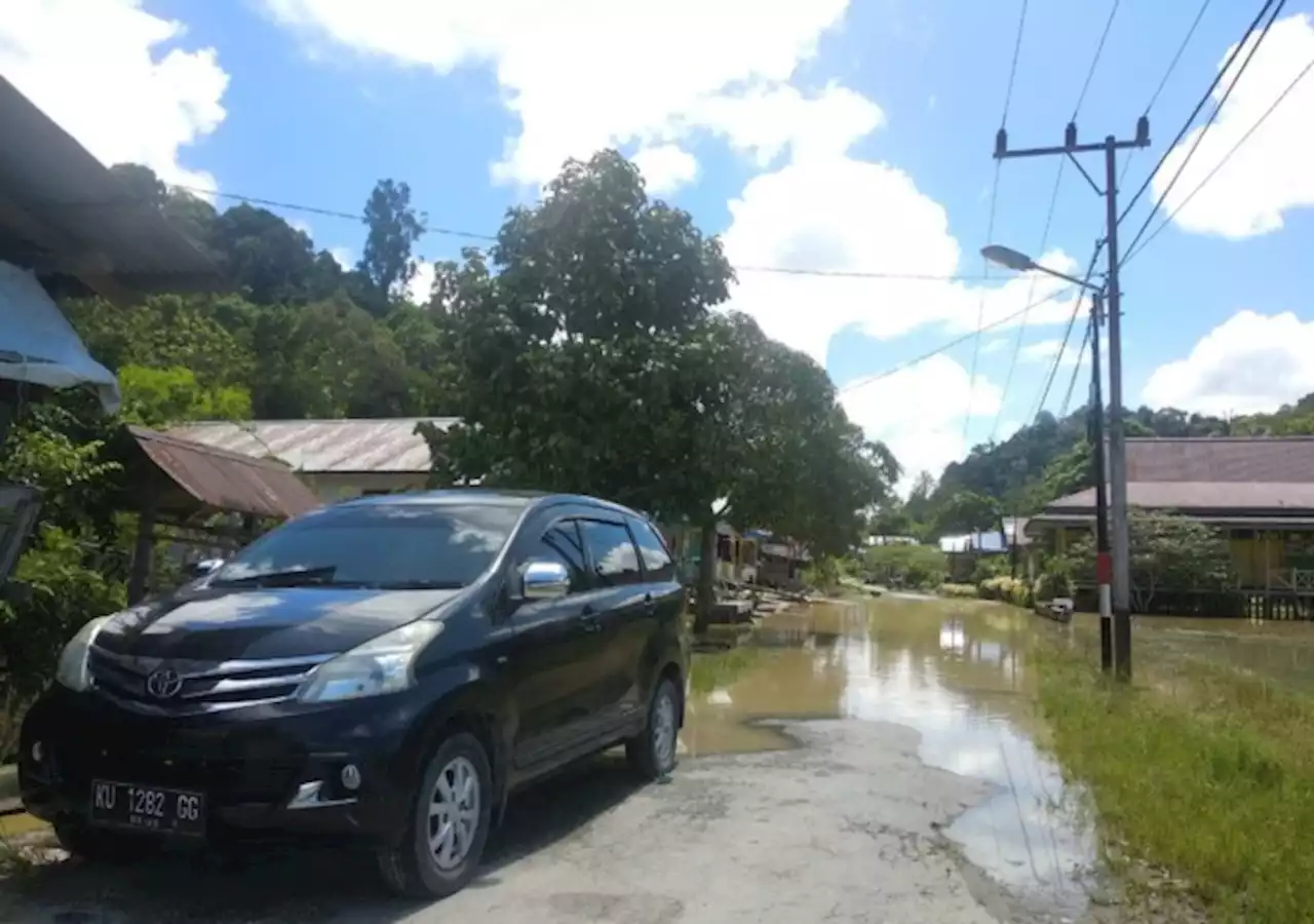 Waspada! Air Sungai Kayan Kembali Meluap