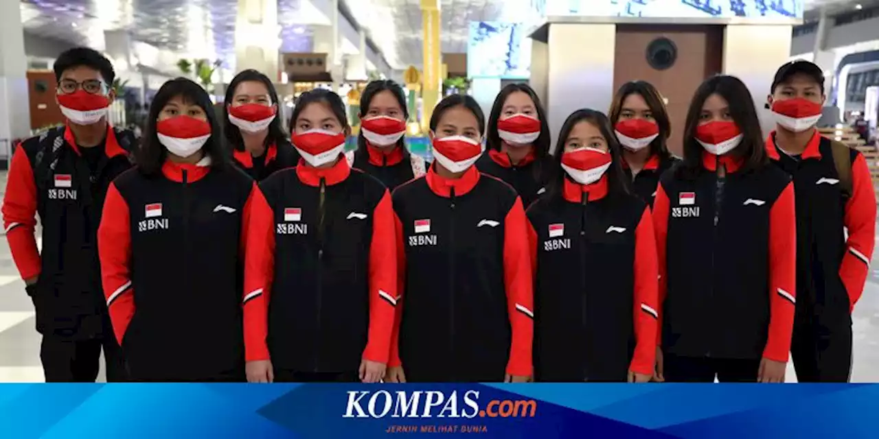 Penuh dengan Wajah Ceria, Tim Bulu Tangkis Indonesia Siap Tempur di Piala Thomas-Uber 2022