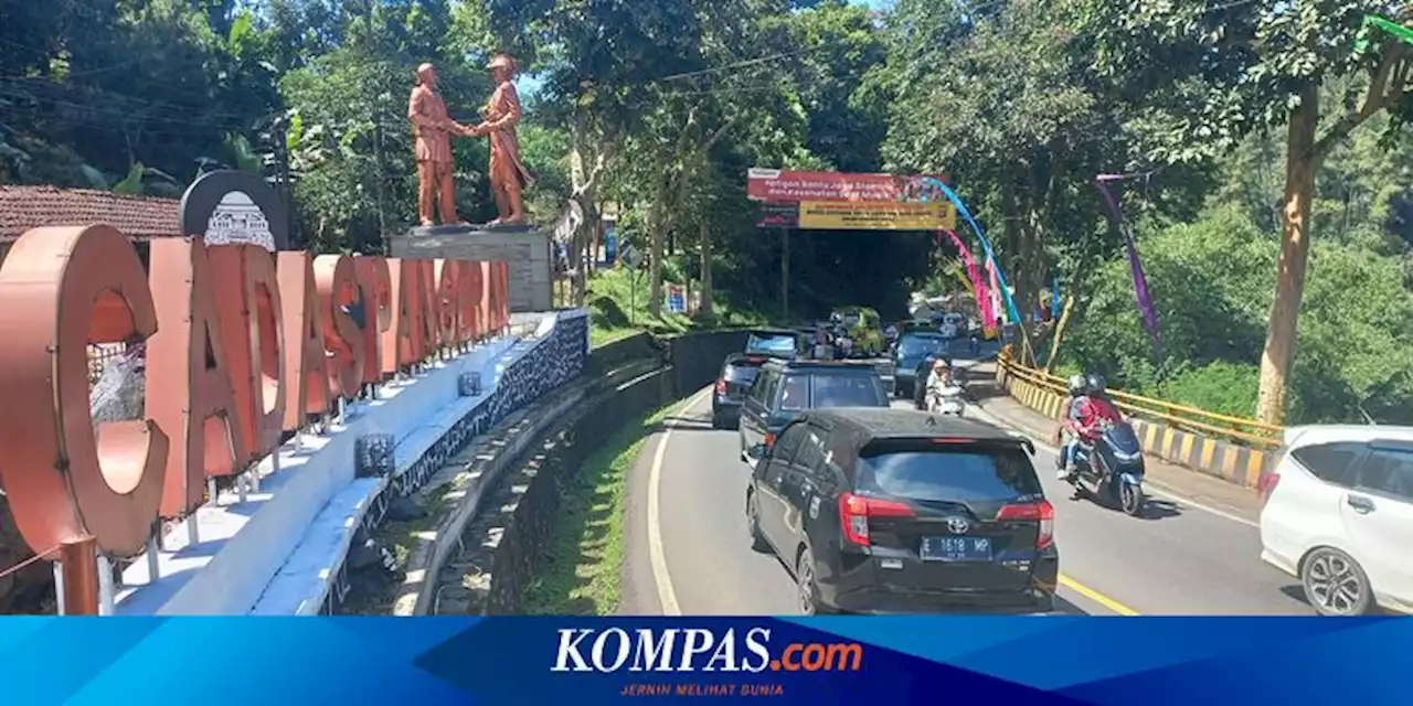 Jalur Cadas Pangeran Padat hingga 5 Km, dari Pintu Tol Cisumdawu hingga Sumedang Kota