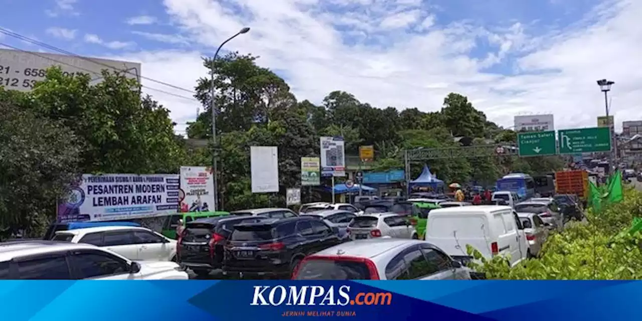 Puncak Bogor Satu Arah Naik, Tol Ciawi Arah Sukabumi 'Contraflow'