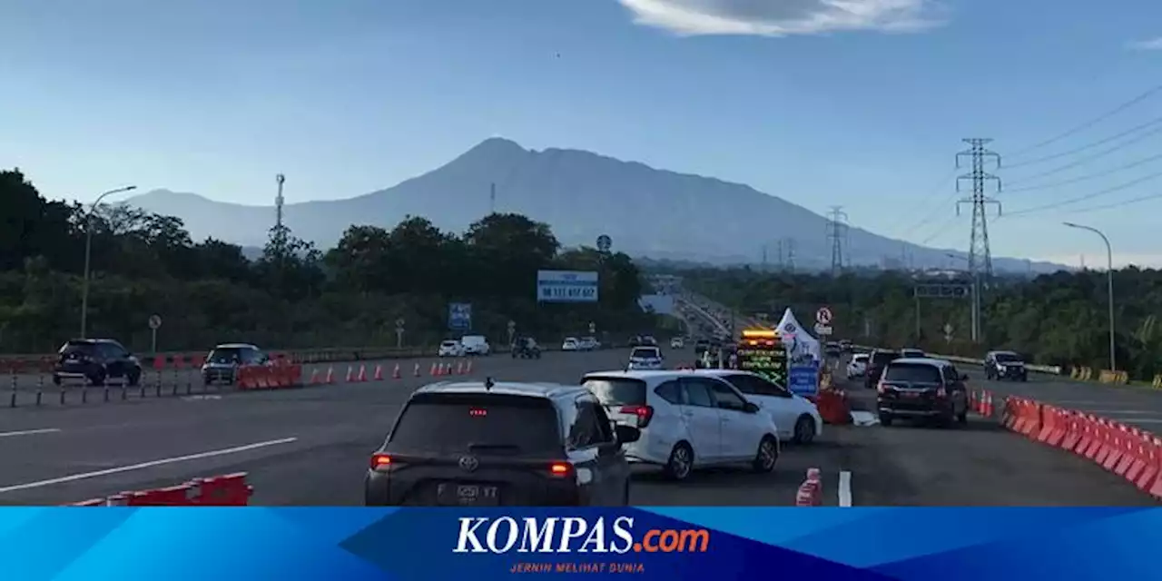 UPDATE: Arah Puncak Bogor Padat, Contraflow Diberlakukan di Tol Jagorawi