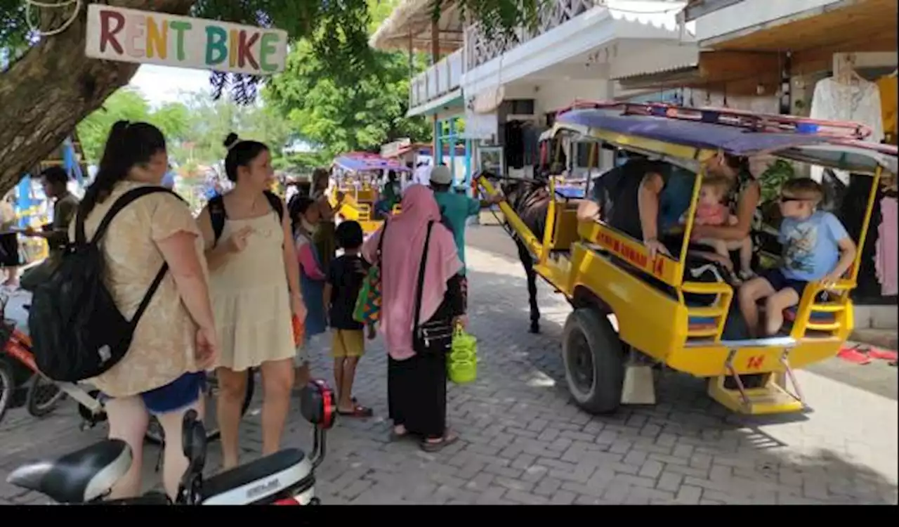 Dipadati Ribuan Wisman saat Libur Lebaran 2022, Gili Trawangan Menggeliat Jadi Kampung Bule Lagi