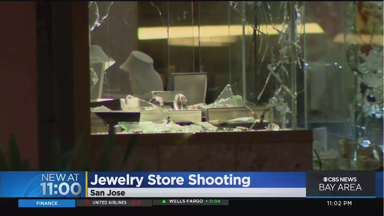 San Jose: Jewelry Store Employee Opens Fire On Smash-And-Grab Robbers