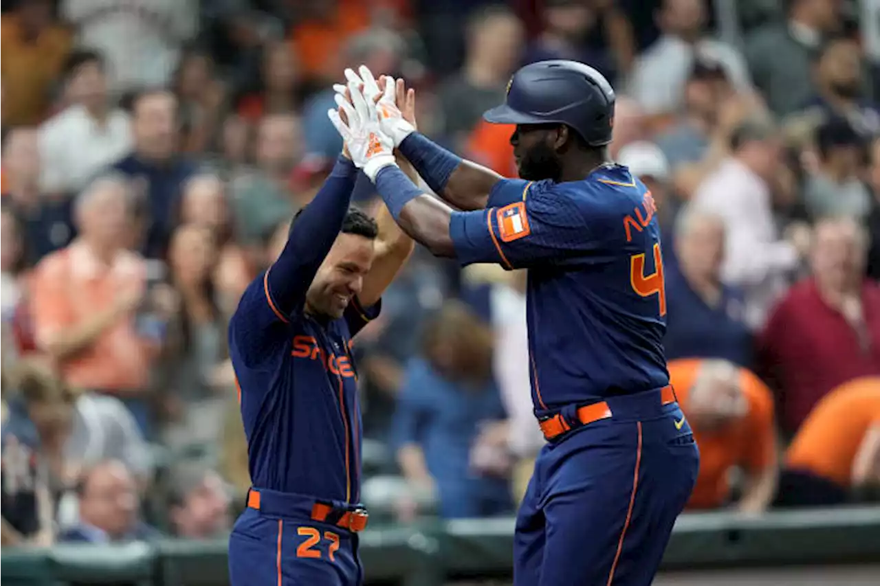 Alvarez, Peña homer, Odorizzi shines as Astros down M’s 3-0