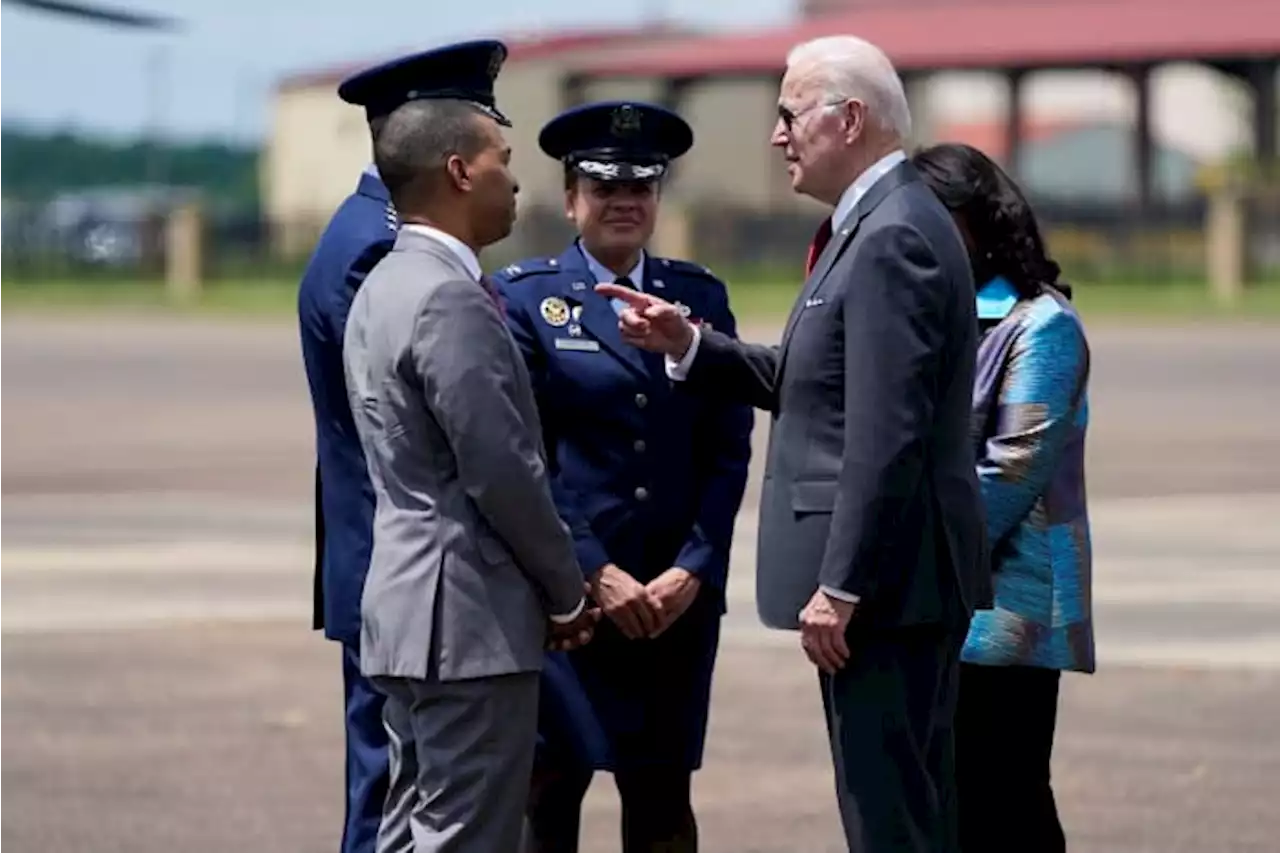 Biden visits Lockheed plant as weapons stockpile strained