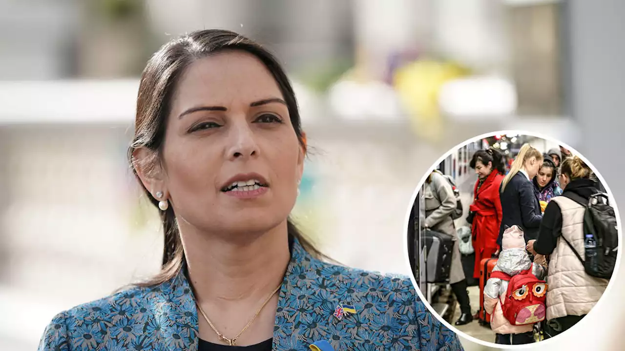 Priti Patel could face legal action over delays to Ukraine refugee visa scheme