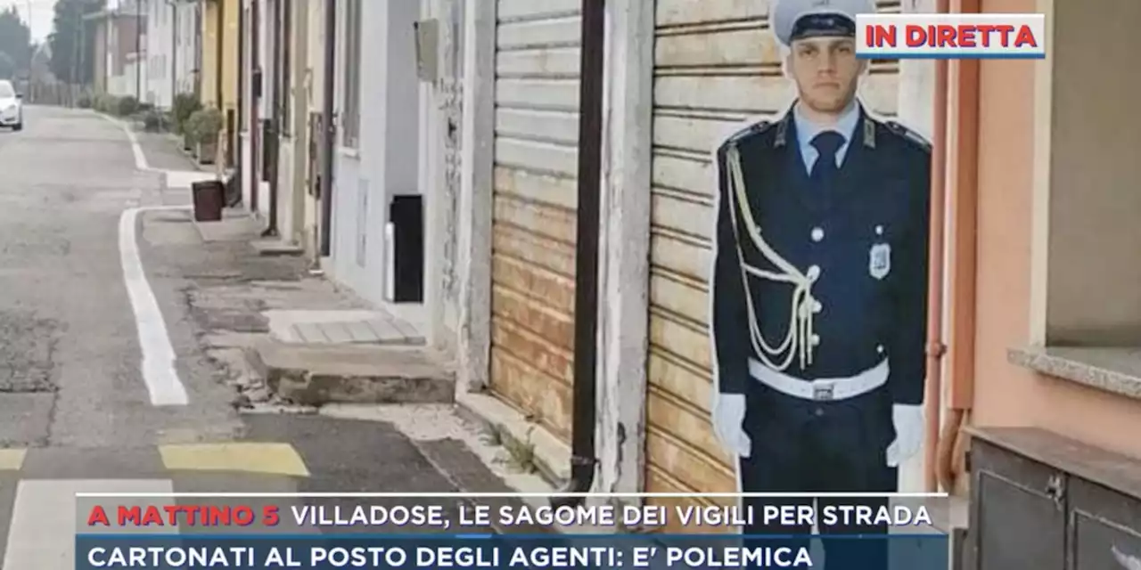 Rovigo, polemica a Villadose per i cartonati dei vigili in strada: 'Imbarazzante per gli agenti'