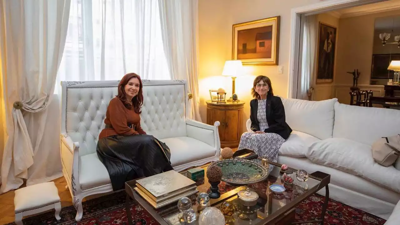 Cristina Kirchner se reunió con Pilar del Río, esposa del Premio Nobel de Literatura José Saramago