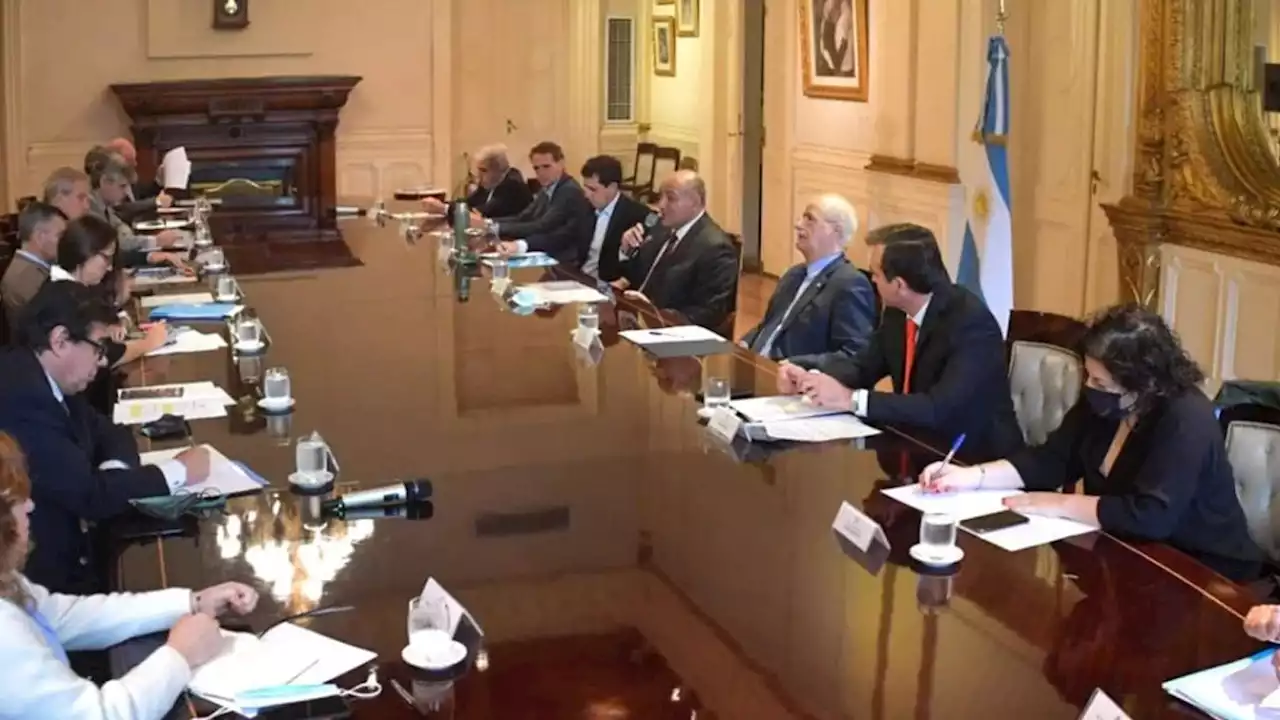 Las reuniones de Gabinete vuelven a Casa Rosada