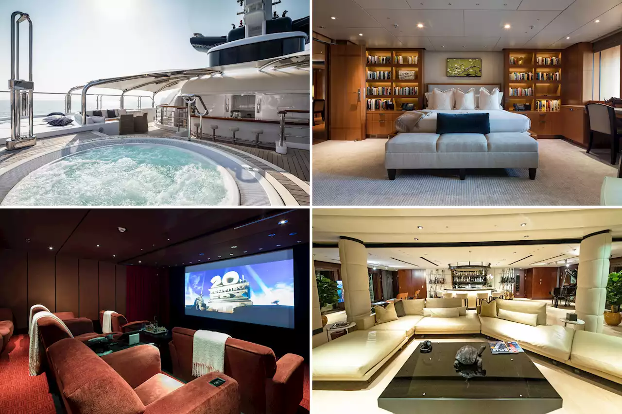 Inside the Octopus, the luxury 414-foot superyacht with a submarine