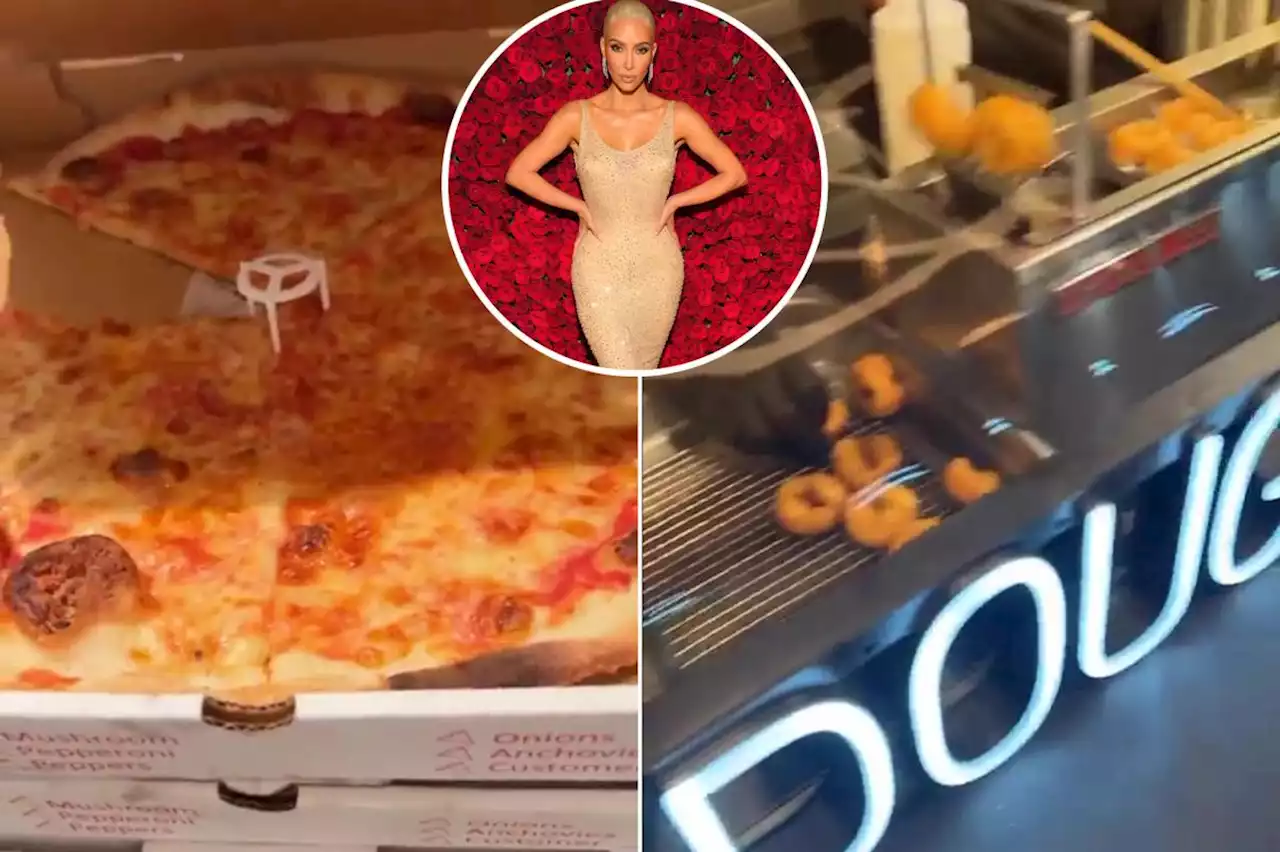 Kim Kardashian treats herself to endless pizza, doughnuts after Met Gala diet