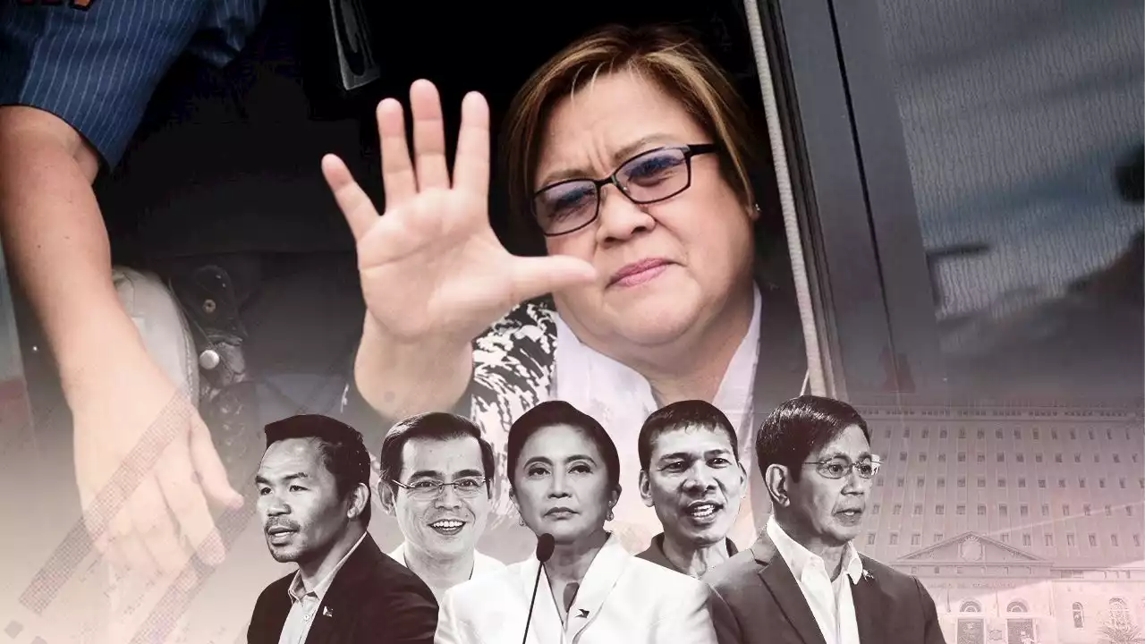 If elected president, what would candidates do with De Lima’s case?