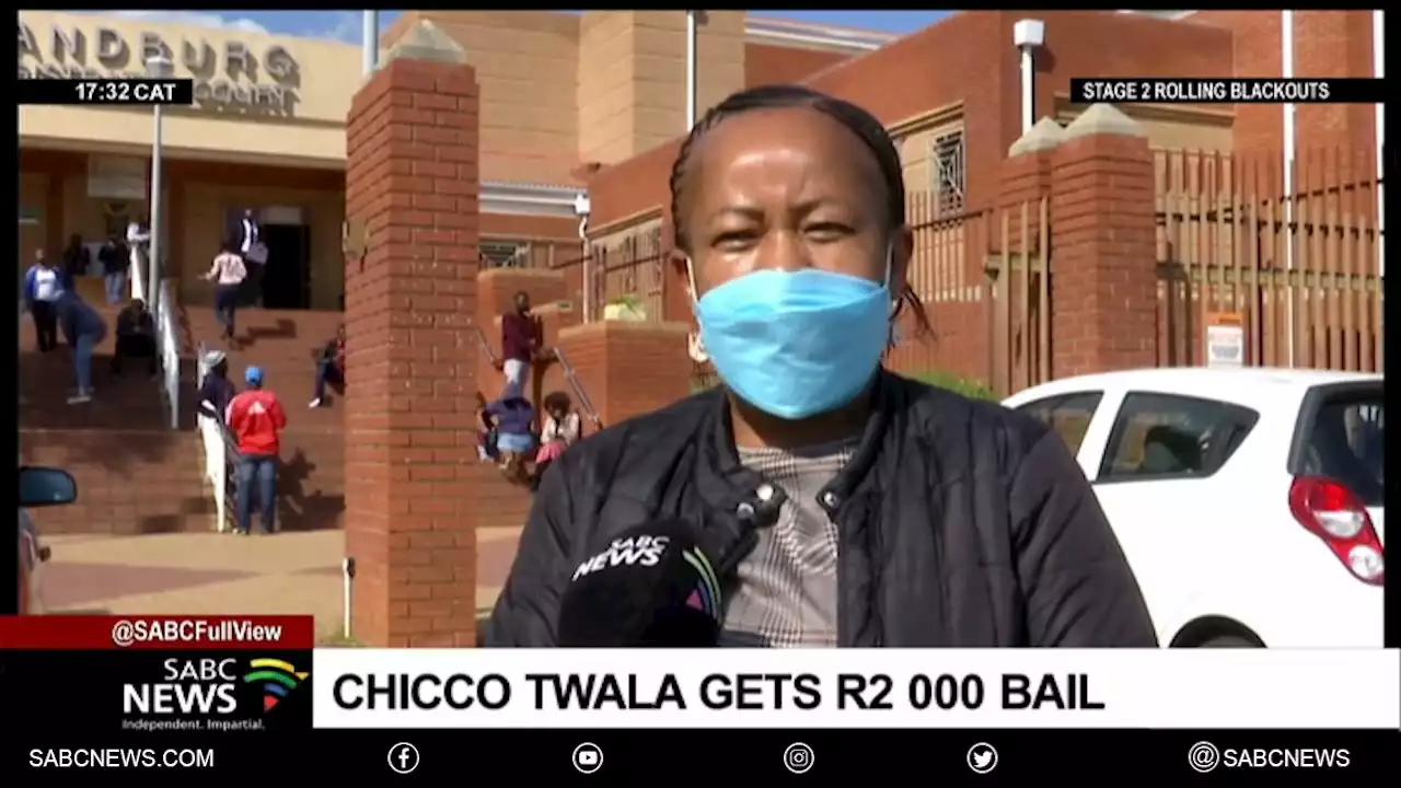 Chicco Twala granted R2000 bail