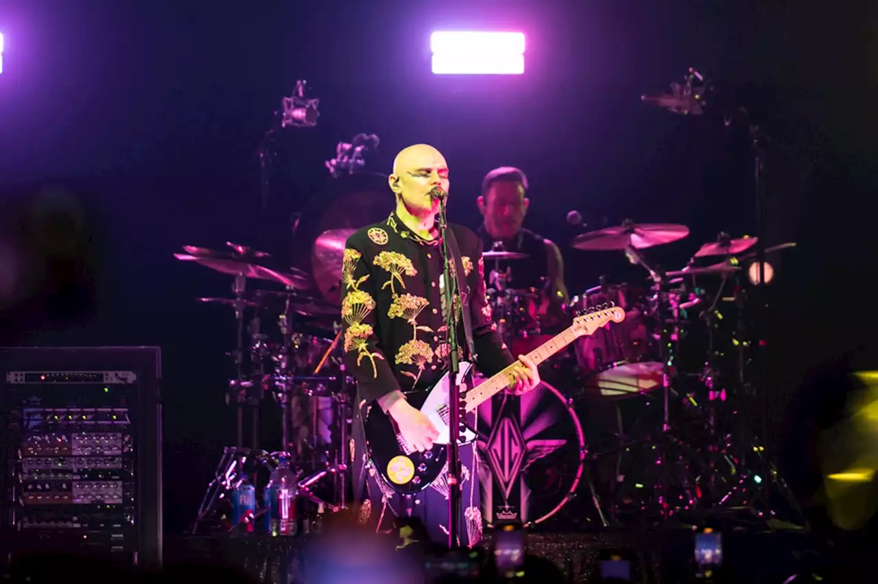 Everything we saw as Smashing Pumpkins played the first show at San Antonio's Tech Port Center