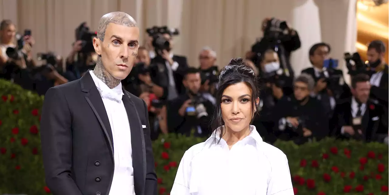 Kourtney Kardashian and Travis Barker Just Made Their Met Gala Debut