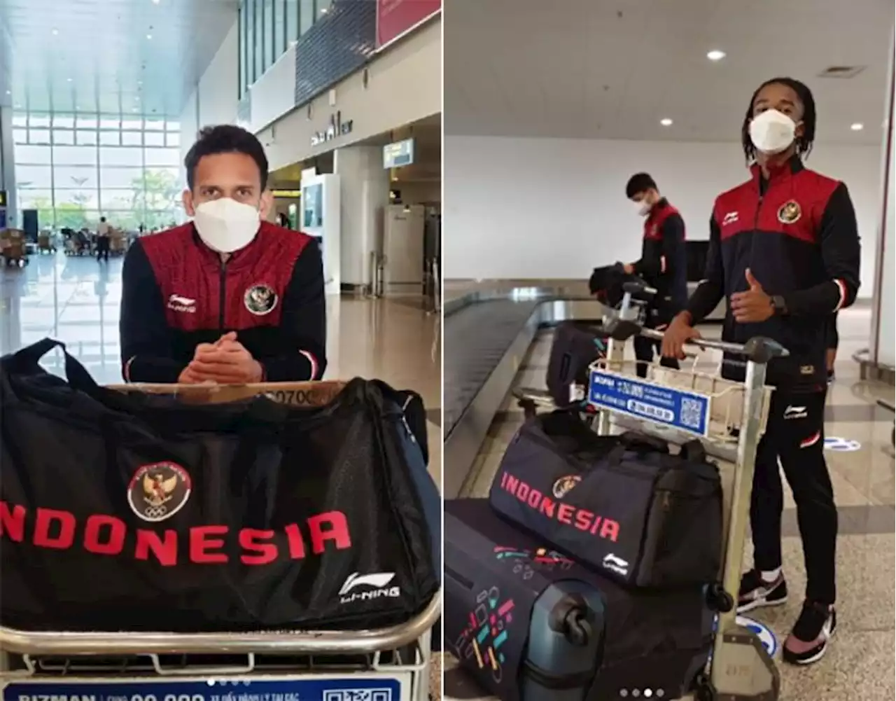 Timnas Indonesia U-23 Tiba di Hanoi, Shin Tae-yong Geber Latihan Perdana