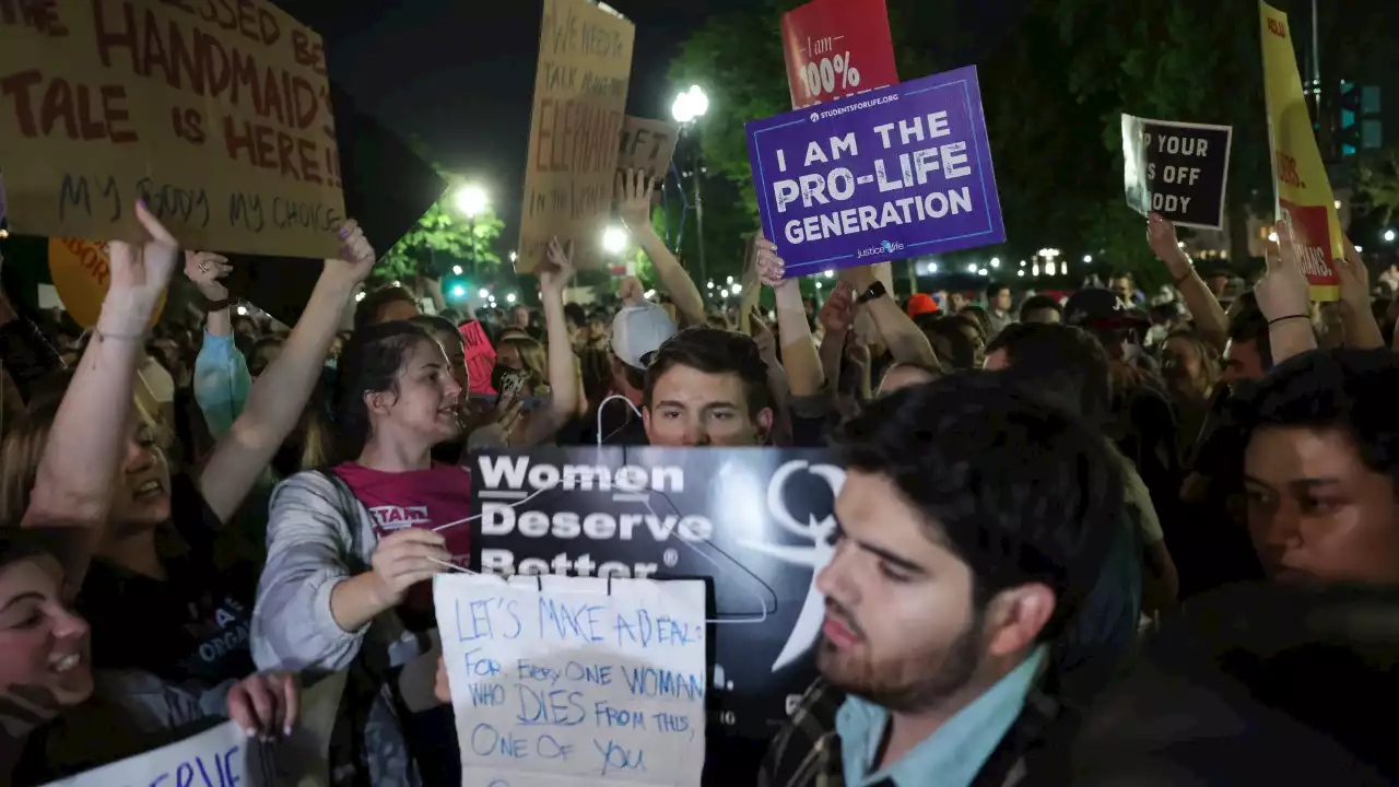 'This will kill women': Protesters gather outside US Supreme Court after abortion ruling leak