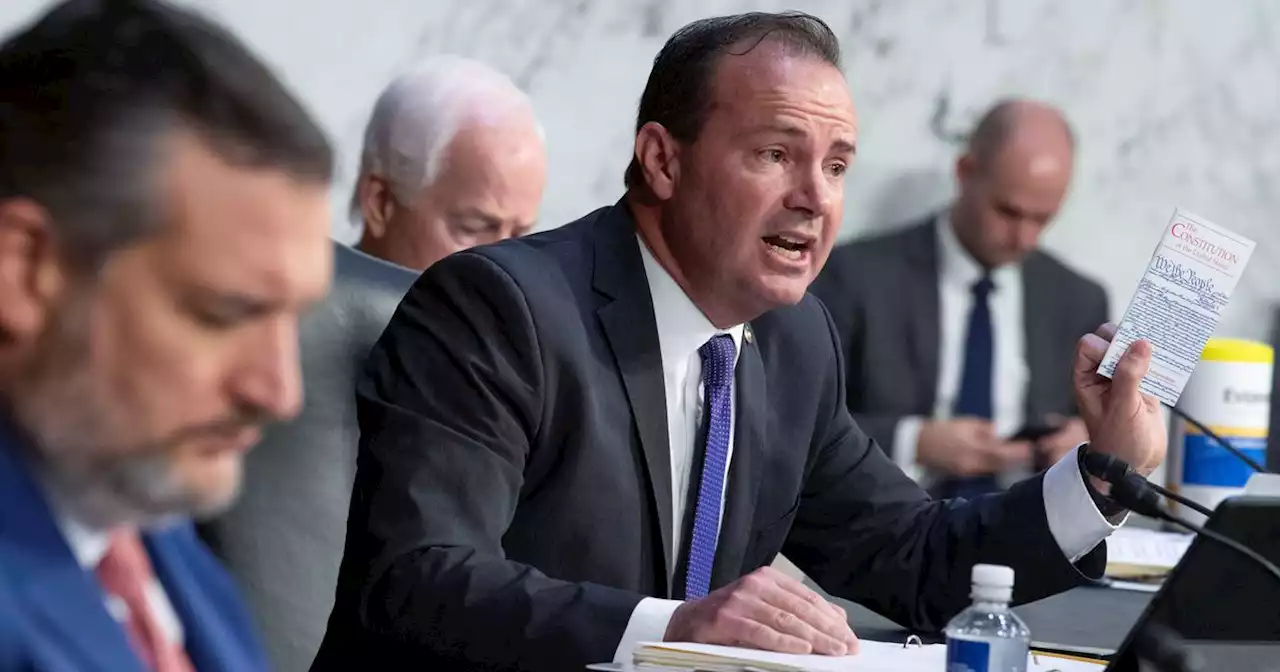 Utah Sen. Mike Lee calls leaked court opinion to overturn Roe v. Wade ‘bittersweet’