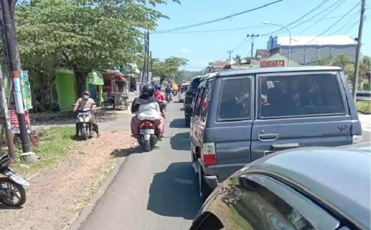 Hati-Hati! Jalan Klego – Karanggede Boyolali Macet Parah