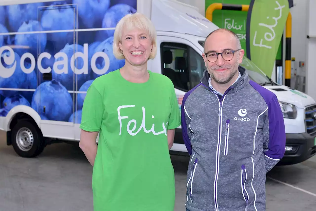 Ocado donates £500,000 to London food charity for new electric vans