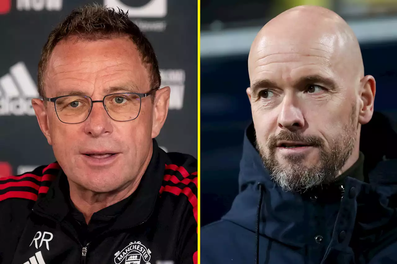 Ten Hag pinpoints eight Man United stars he can trust as Rangnick makes transfer claim