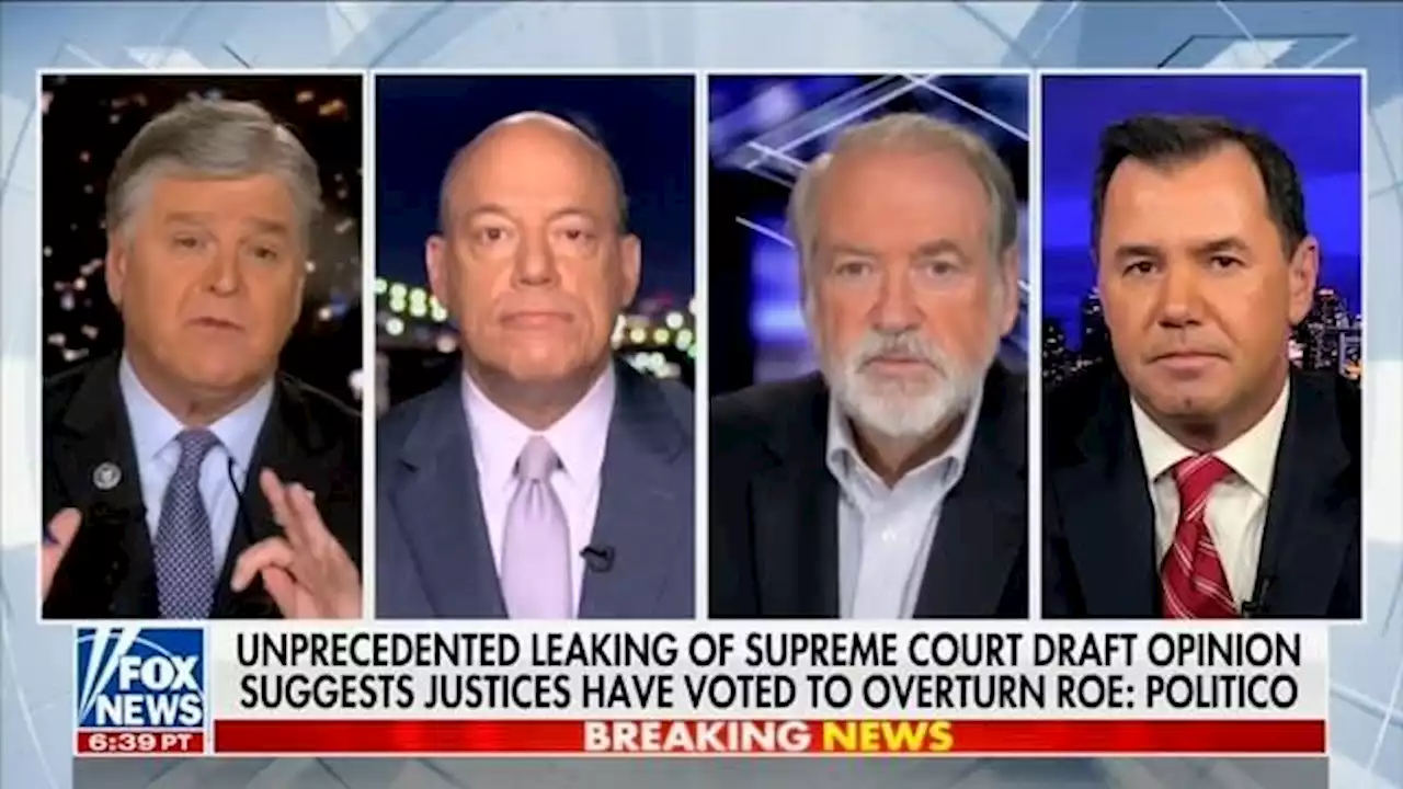 Fox Pundits Call Opinion Leak ‘Insurrection’ Against SCOTUS